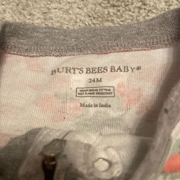 Juicy couture kids 24m baby girl Sherpa cream with leopard print trim - Picture 2 of 7